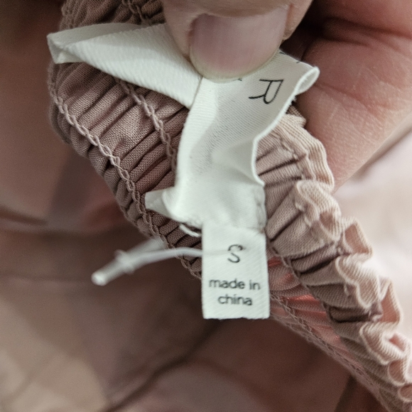 ASTR The Label Sunna Halter Neck Top Women’s Size Small, Linen Blend - Picture 6 of 8